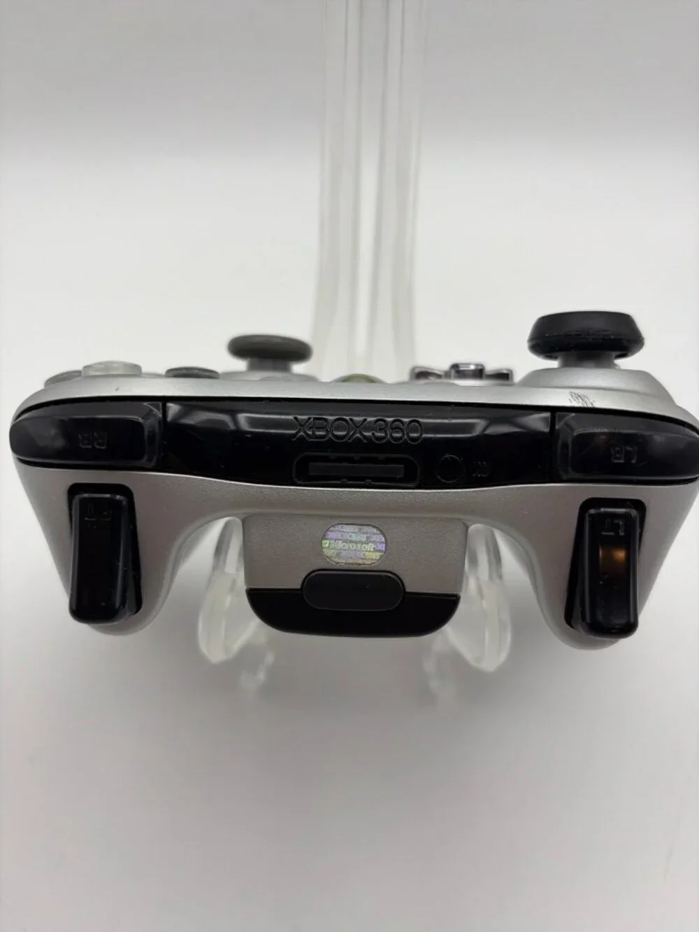 Genuine Microsoft Xbox 360 Wireless Controller Special Edition Silver Tested
